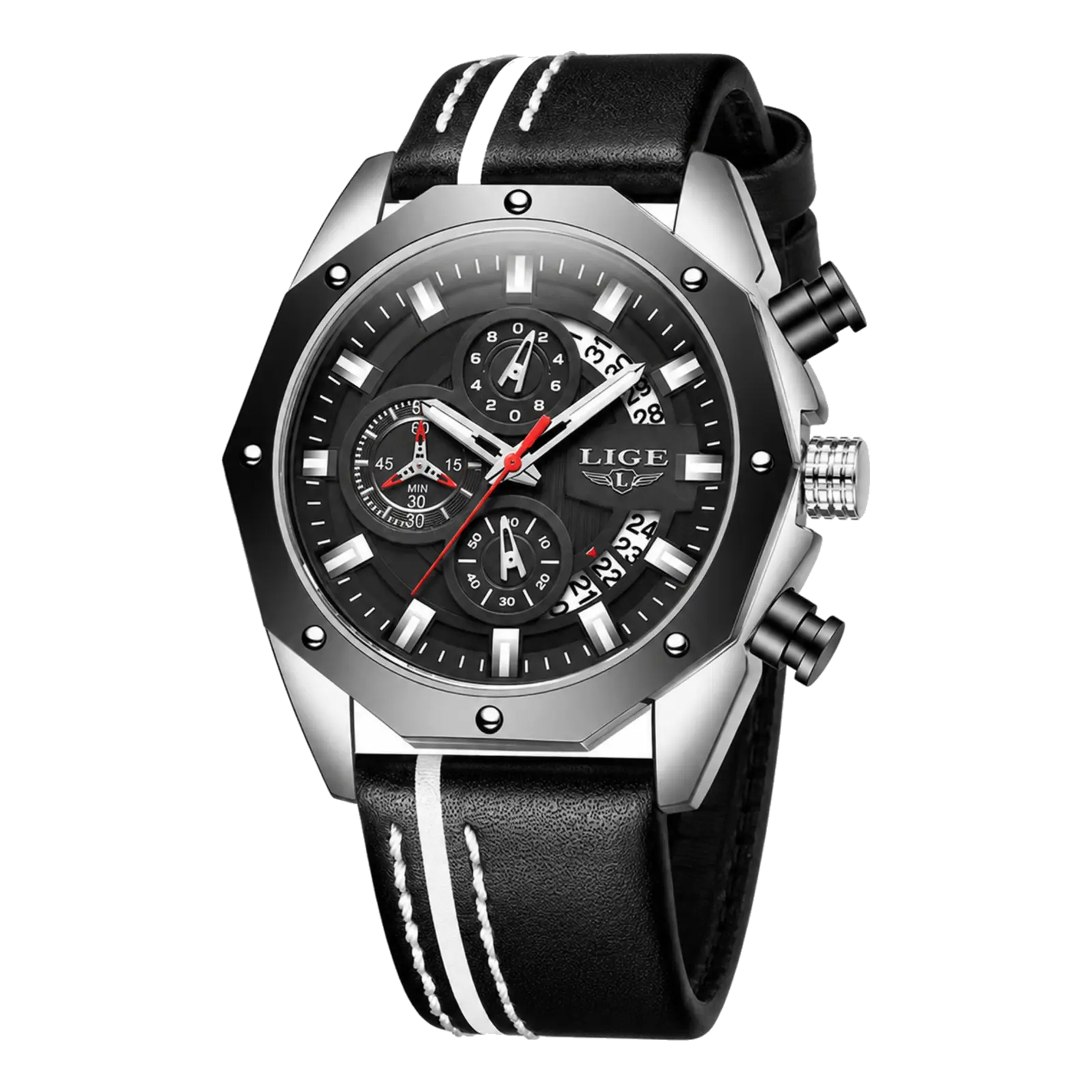 Argent Bracelet Noir